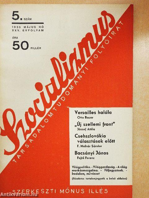 Szocializmus 1935. május