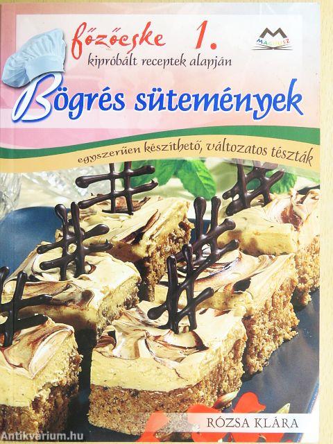 Bögrés sütemények