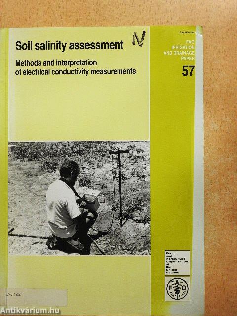 Soil salinity assessment