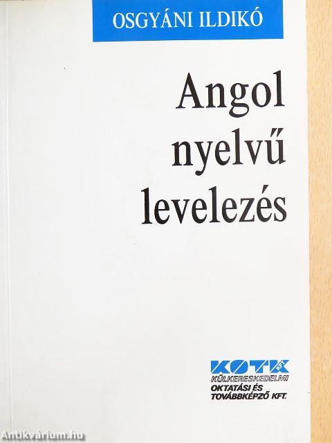 Angol nyelvű levelezés