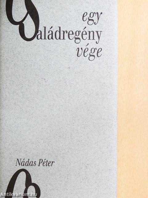 Egy családregény vége