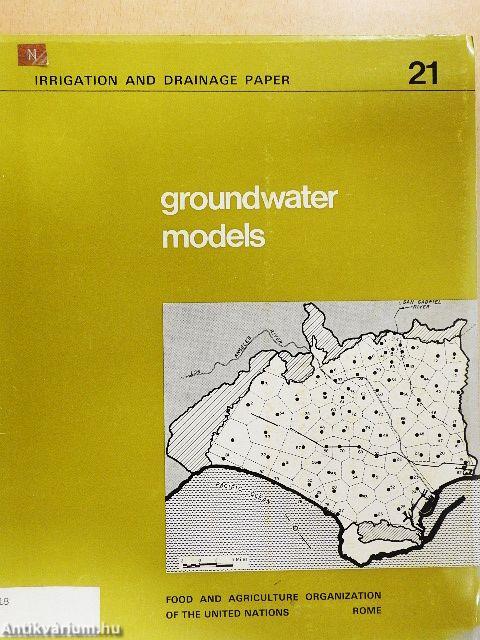 Groundwater models