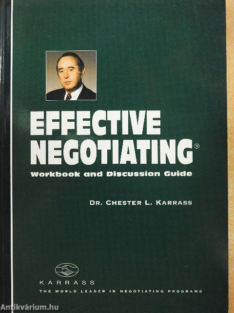 Effective Negotiating