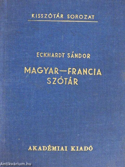 Magyar-francia szótár