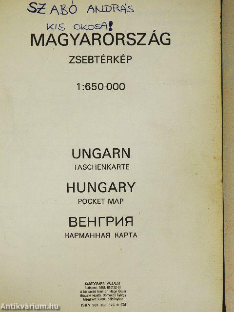 Magyarország zsebtérkép