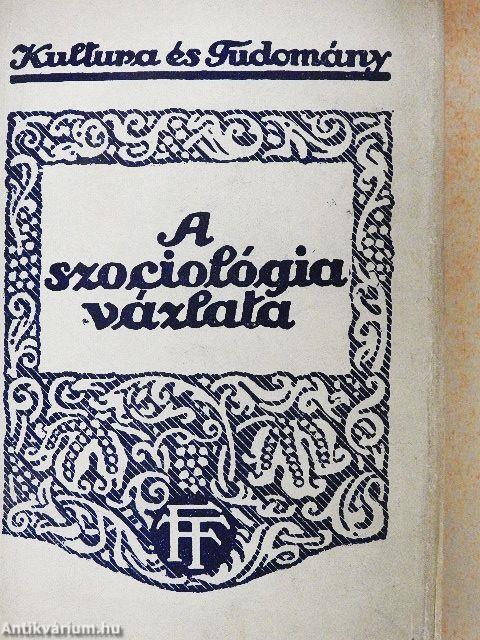 A szocziológia vázlata
