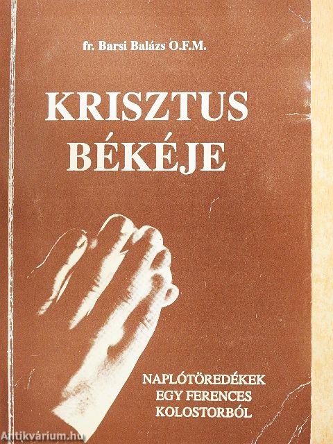 Krisztus békéje