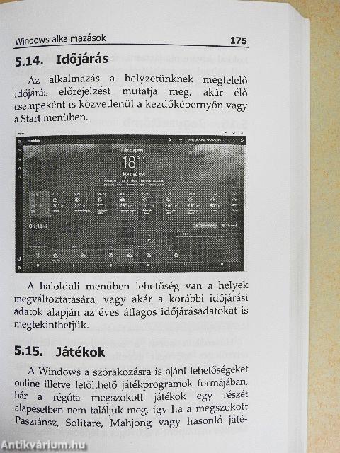 Windows 10 zsebkönyv