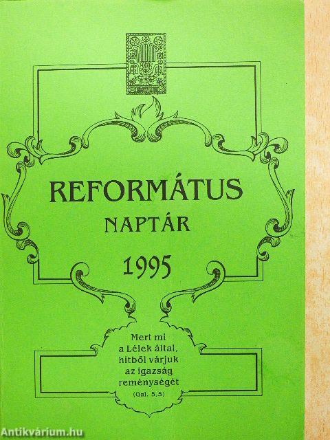Református naptár 1995