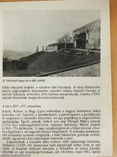 Eger - A vár hadi története
