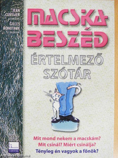 Macskabeszéd értelmező szótár