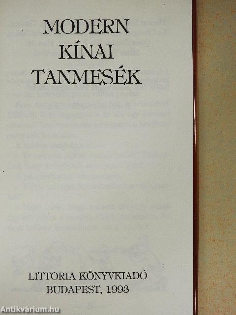 Modern kínai tanmesék