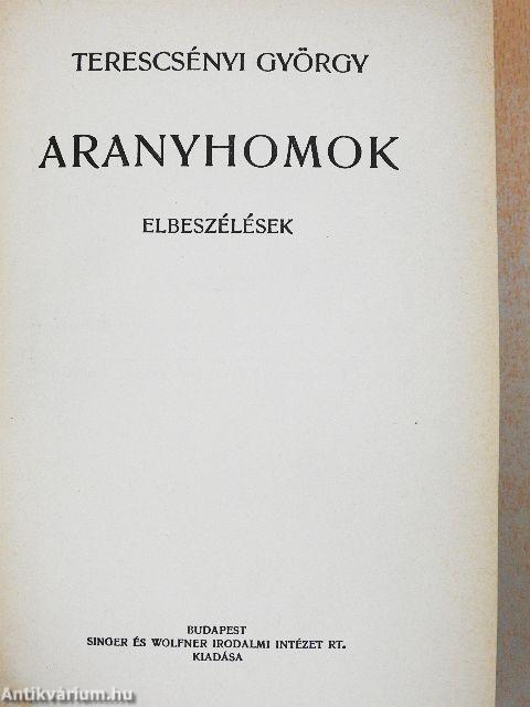 Aranyhomok