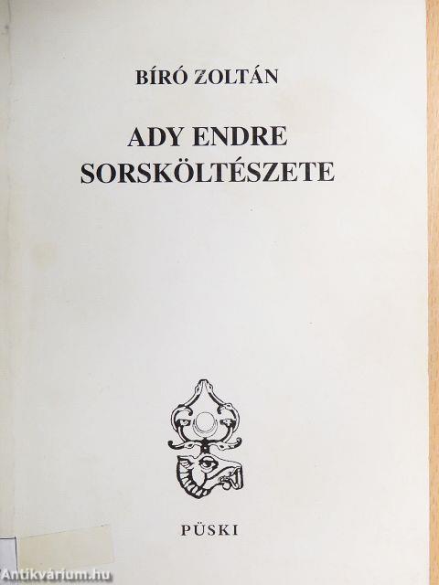 Ady Endre sorsköltészete