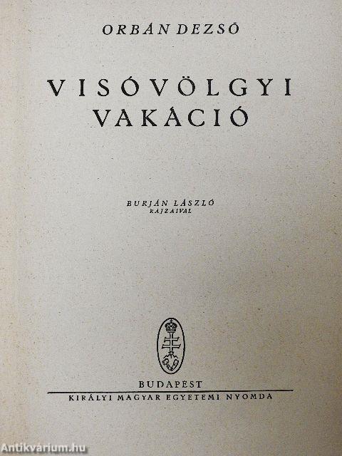 Visóvölgyi vakáció