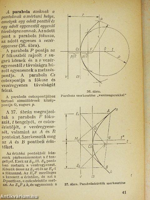 Ábrázoló geometria II.