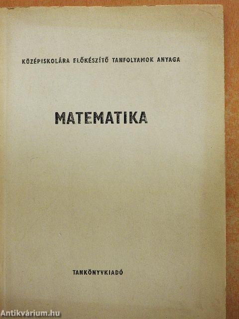 Matematika