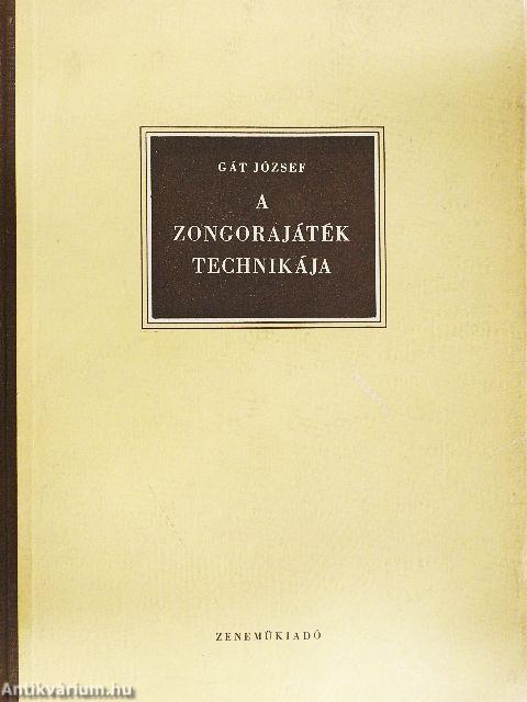 A zongorajáték technikája