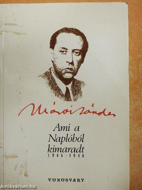 Ami a Naplóból kimaradt 1945-1946