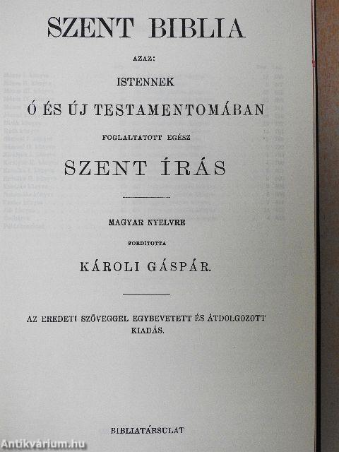 Szent Biblia