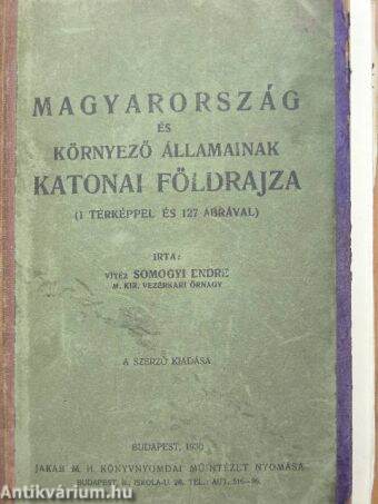 Magyarország és környező államainak katonai földrajza