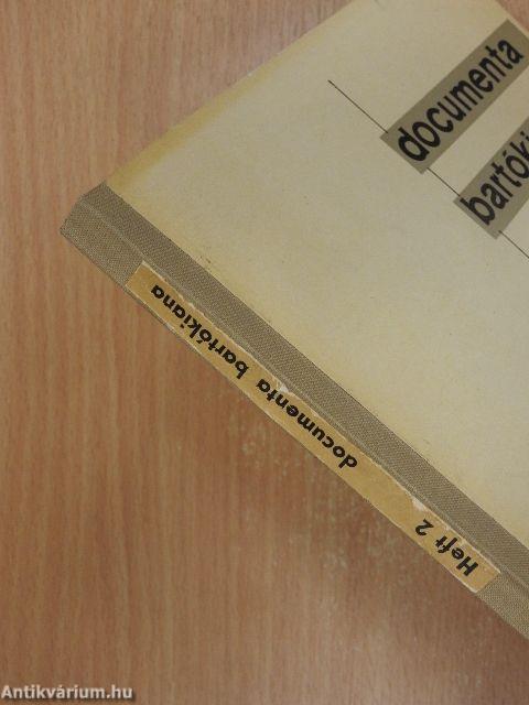 Documenta Bartókiana 2. - Lemezzel