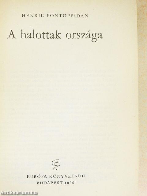 A halottak országa
