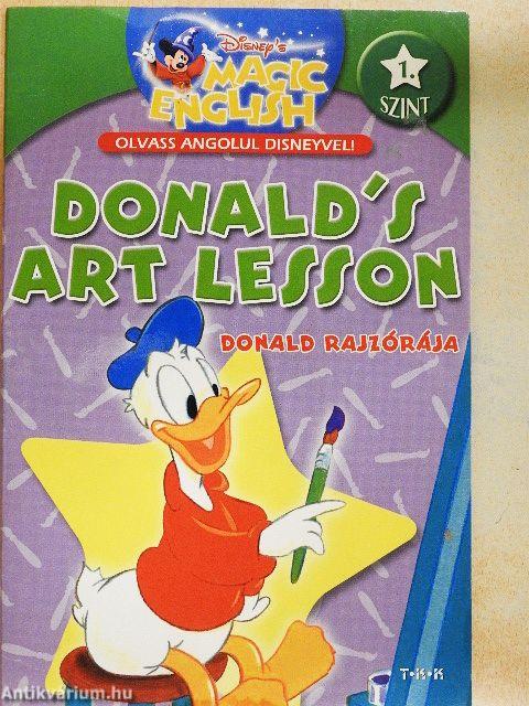Donald's art lesson