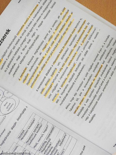 A menedzsment alapjai