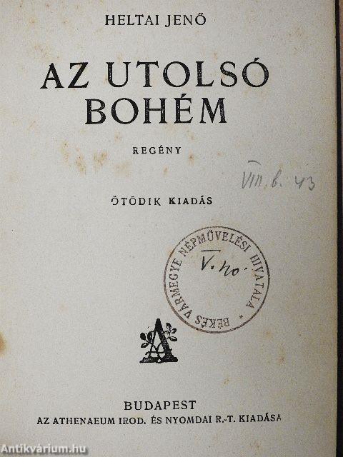 Az utolsó bohém