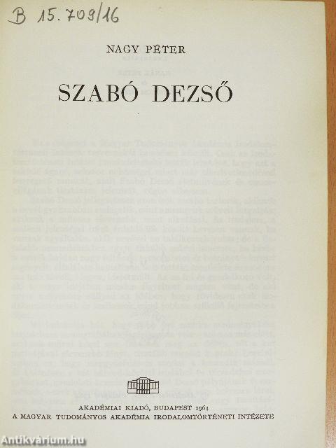 Szabó Dezső