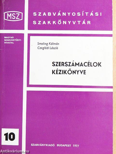 Szerszámacélok kézikönyve