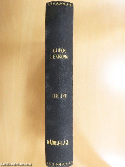 Uj idők lexikona 15-16. (töredék)