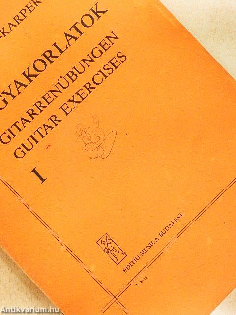 Gitárgyakorlatok I.