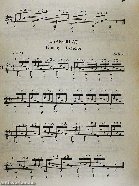 Gitárgyakorlatok I.