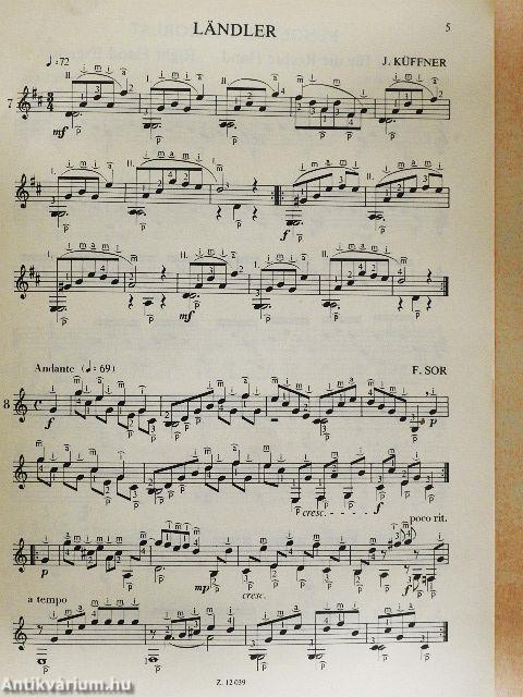 Gitárgyakorlatok II.