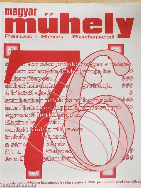 Magyar Műhely 1990. június