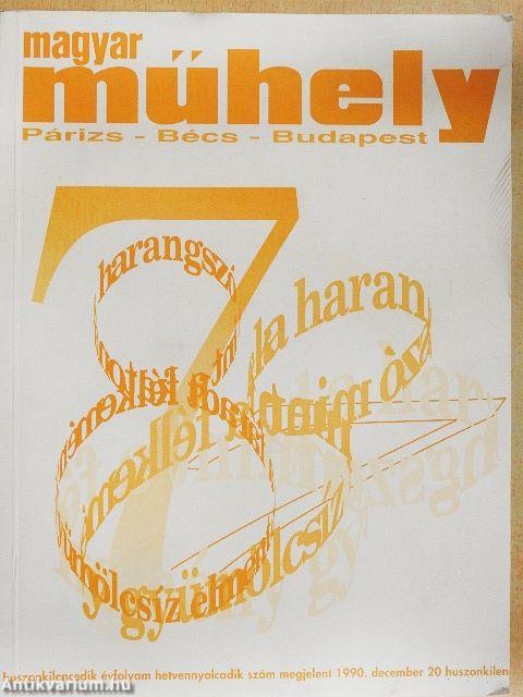 Magyar Műhely 1990. december