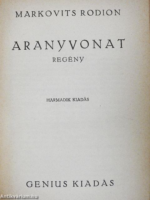 Aranyvonat