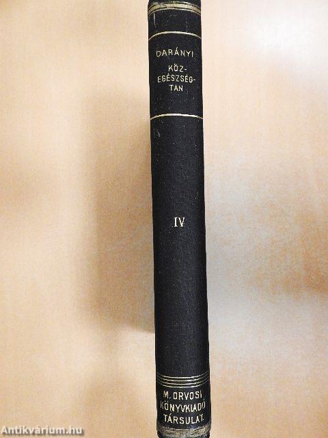 Közegészségtan IV.