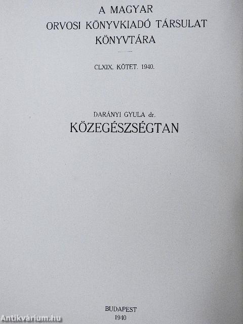 Közegészségtan III.