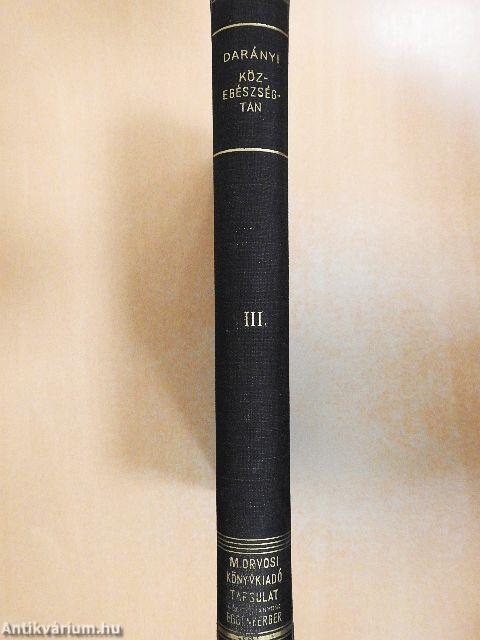 Közegészségtan III.