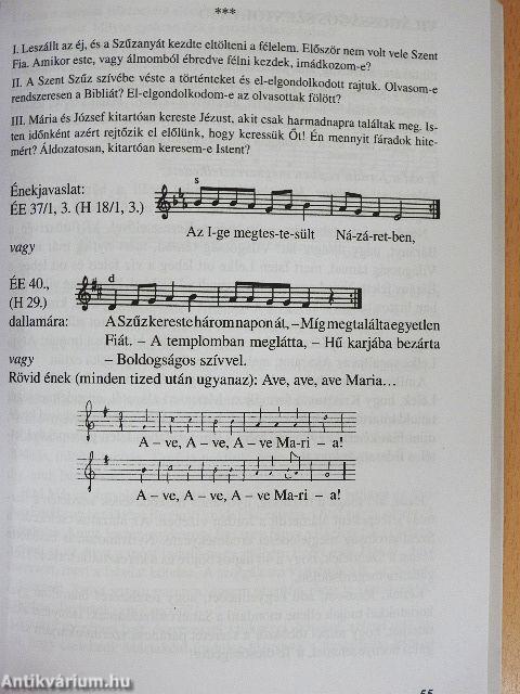 Rózsafüzér imakönyv