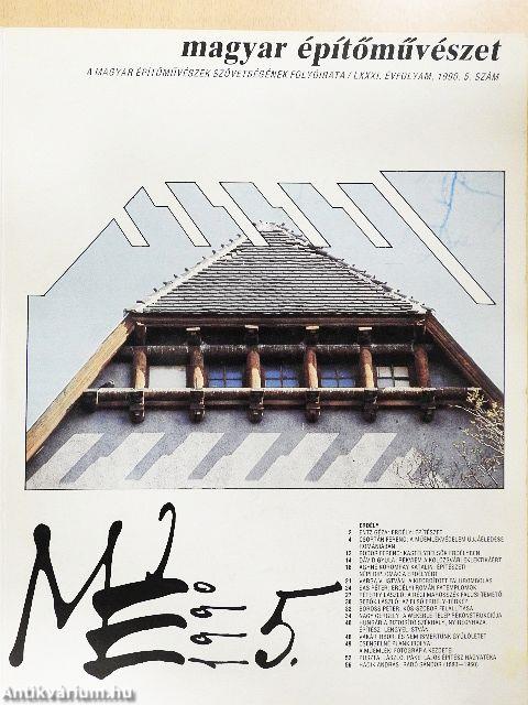 Magyar Építőművészet 1990/5.
