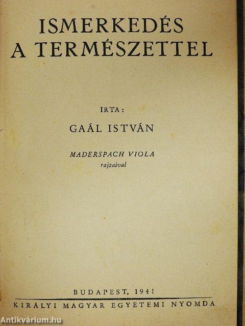 Ismerkedés a természettel