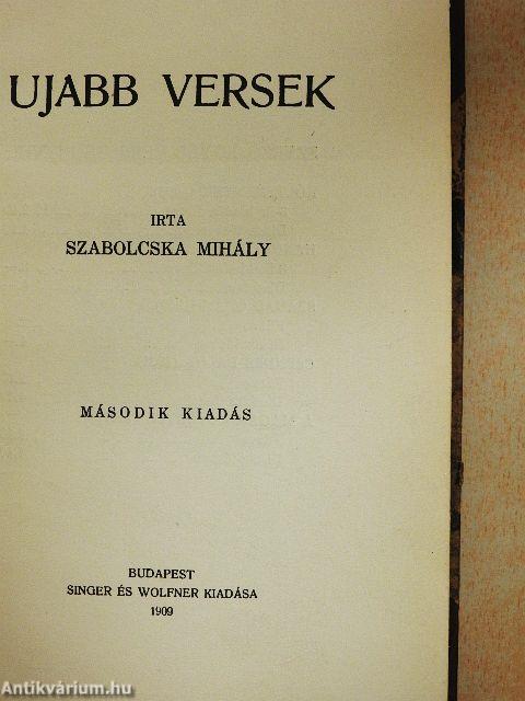 Ujabb versek
