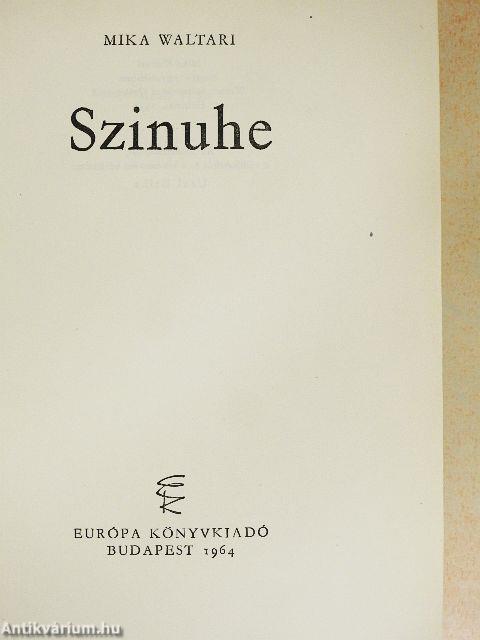 Szinuhe