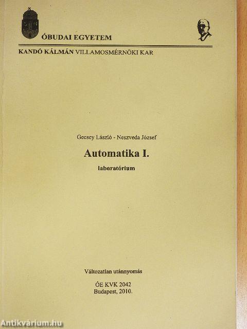 Automatika I.