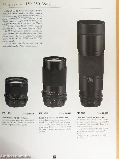 Hasselblad Product Catalogue 1998