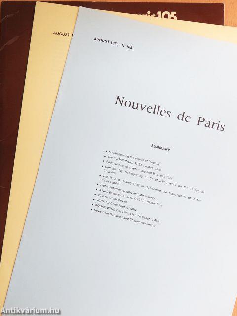 Nouvelles de Paris Aout 1973